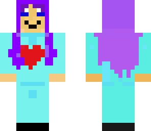 blue girl