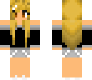 cute gamer girl blonde shorts edited