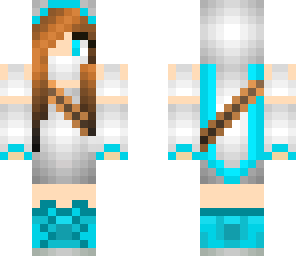blue assasin girl