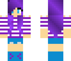 purple girl