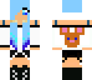 blue girl