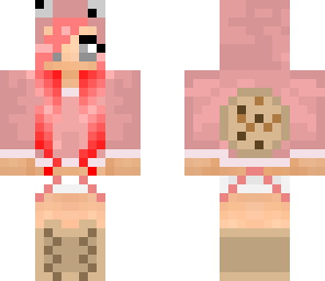 pink cookie monster girl 