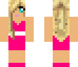 pink dress