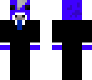blue mushroom cow in a suit 2