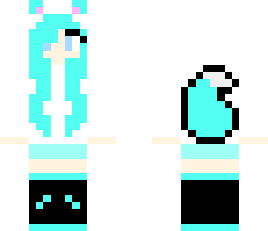 hatsune miku as fox