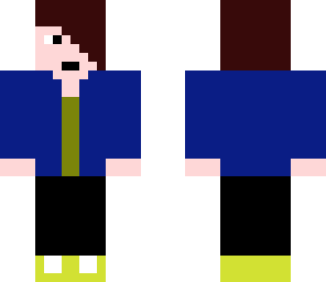 blue jacket