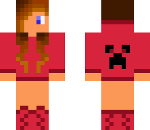 pink creeper girl