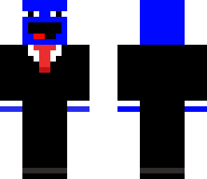 blue derp in suit