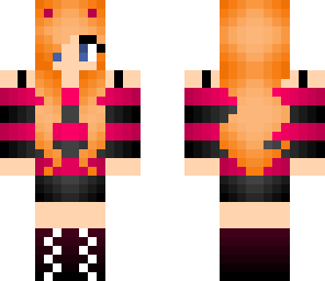pink cat girl