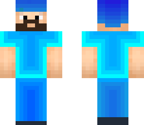 blue bearded man