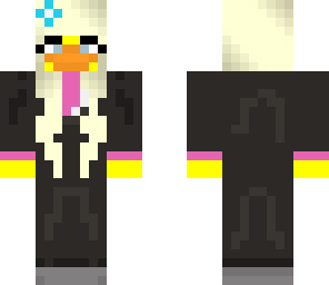 girl duck in a suit