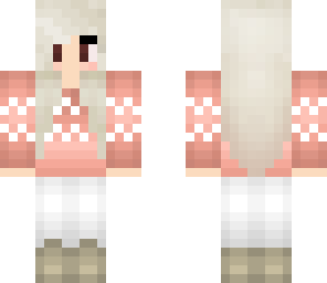 winter girl pink