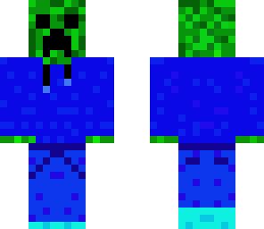 creeper in a hoodie