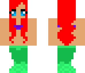 ariel girl mermaid disney red hair