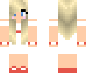 red and white dress