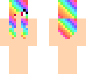 rainbow hair base