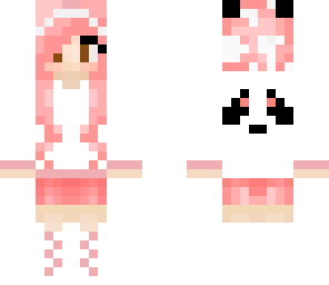 pink panda girl