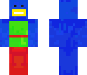 cara azul