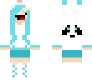 blue derp girl