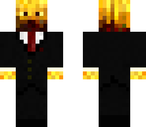 blaze in a suit
