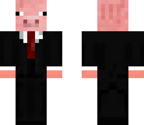 pig in a suit