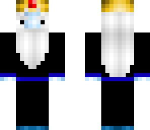 ice king in suit