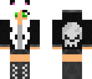 skull girl edit