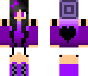 purple girl