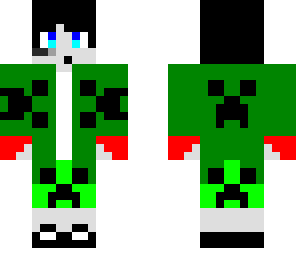 creeper skeleton boy