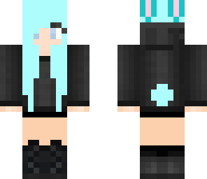 blue bunny girl