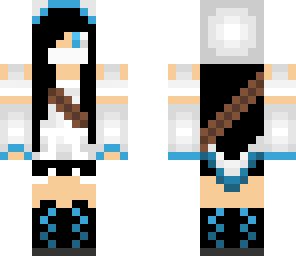 blue assasine girl