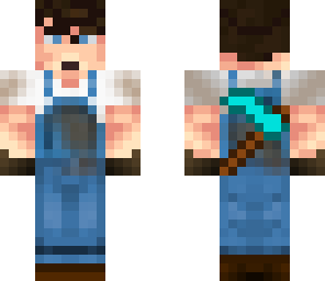 farmer with light blue ***