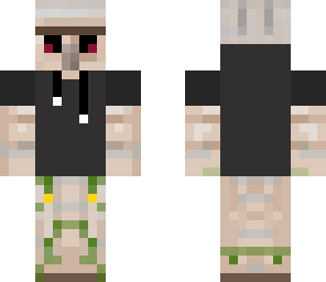 brown hoodie iron golem
