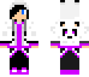 purple panda guy