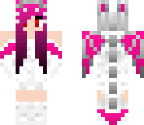 pink dragon girl
