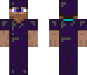 steve obsidian armor