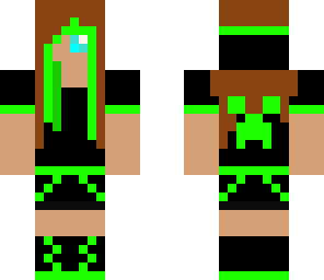 cute creeper girl