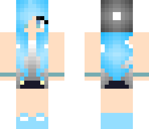 blue girl