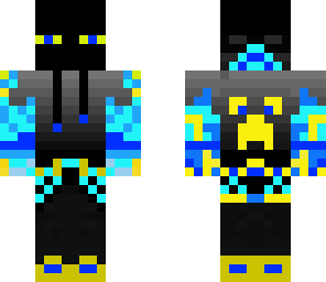 blue fire enderman 2