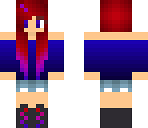 sapphire red purple