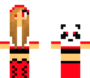 red panda girl