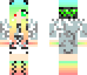 rainbow girl