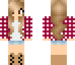 cute plaid girl