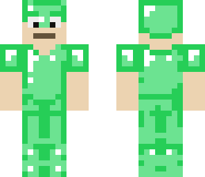 guy in emerald armor