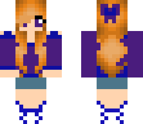 purple girl
