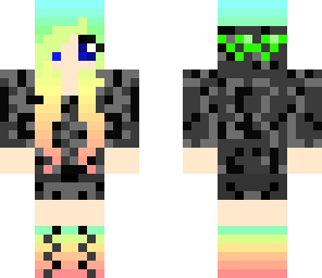 rainbow girl