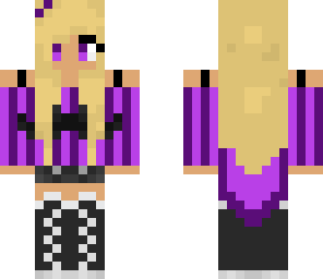 purple mustache skin