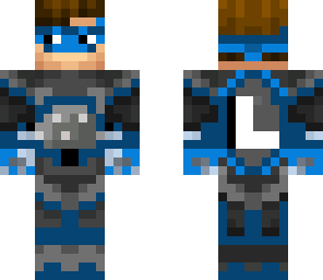 blue superhero