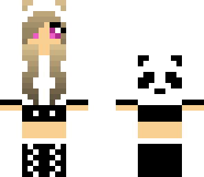 cute panda girl
