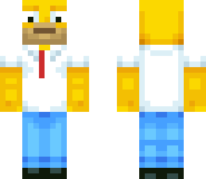 homer with a tie